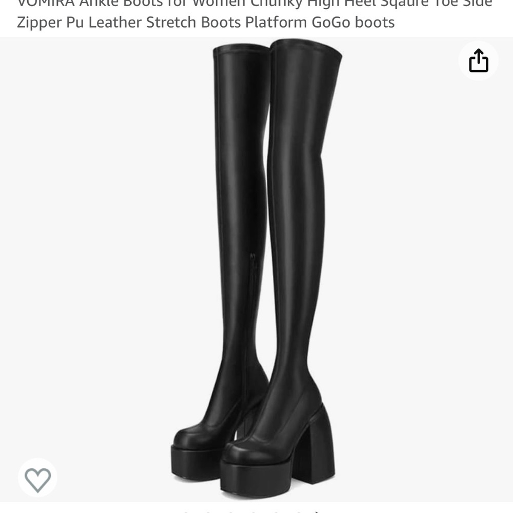 Thigh high boots